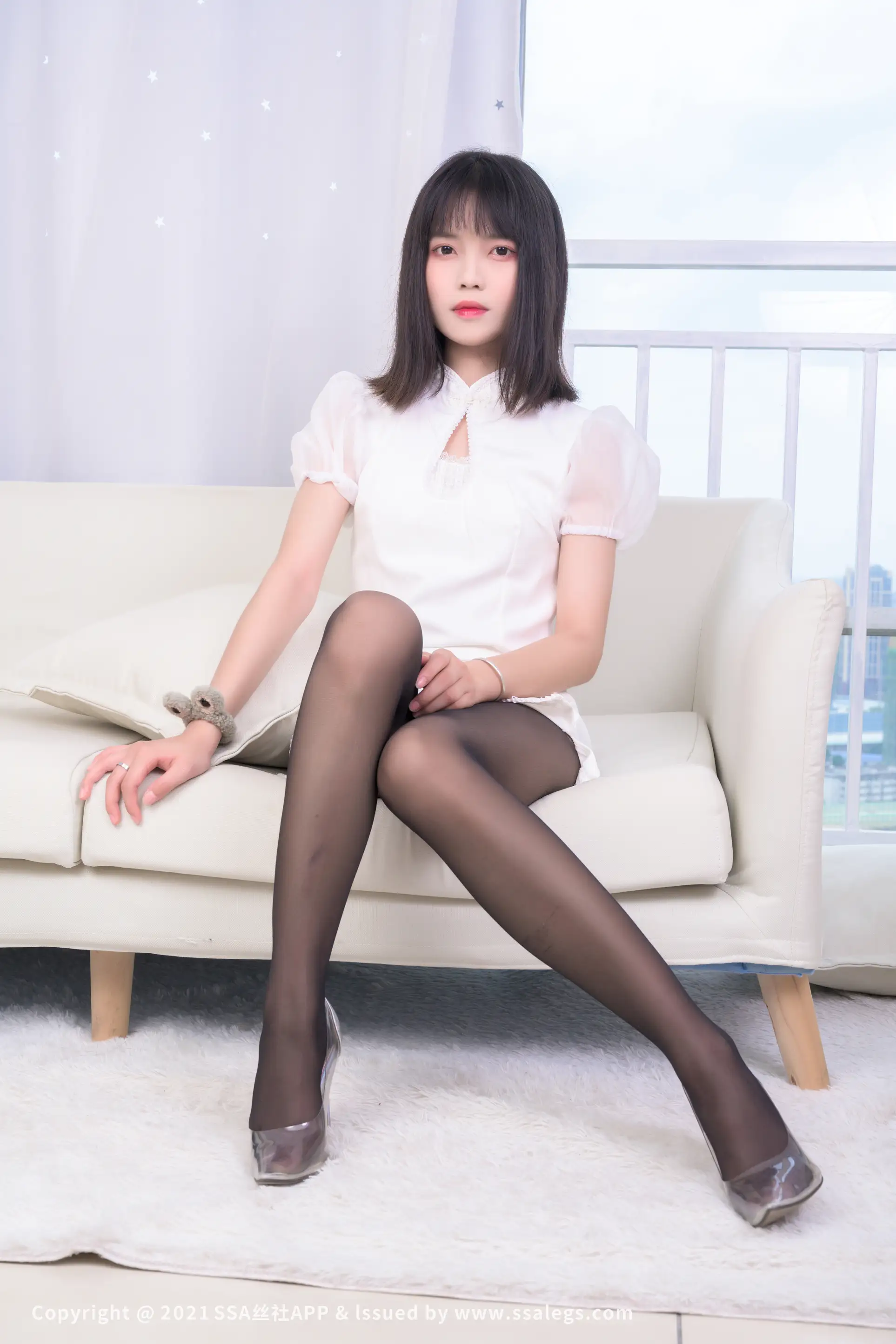 [SSA丝社] NO.664 腿模丹丹的黑丝袜美足(上)#[118P]-020