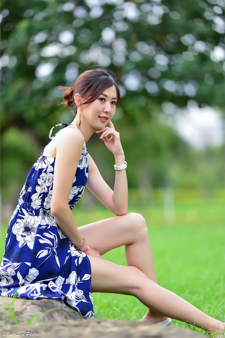 [街拍丝足] NO.196 赵婷婷 连衣裙凉高美腿 #街拍丝足、美足#[122P]-008