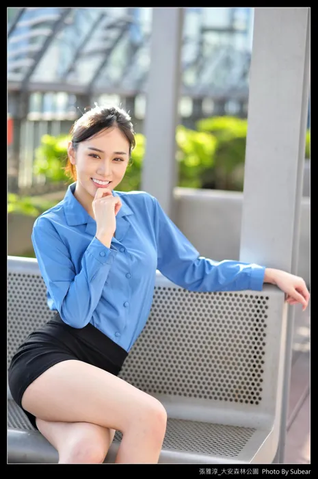 [街拍丝足] NO.091 张雅淳 大安森林 高跟美腿外拍 #街拍丝足、美足#[54P]-031
