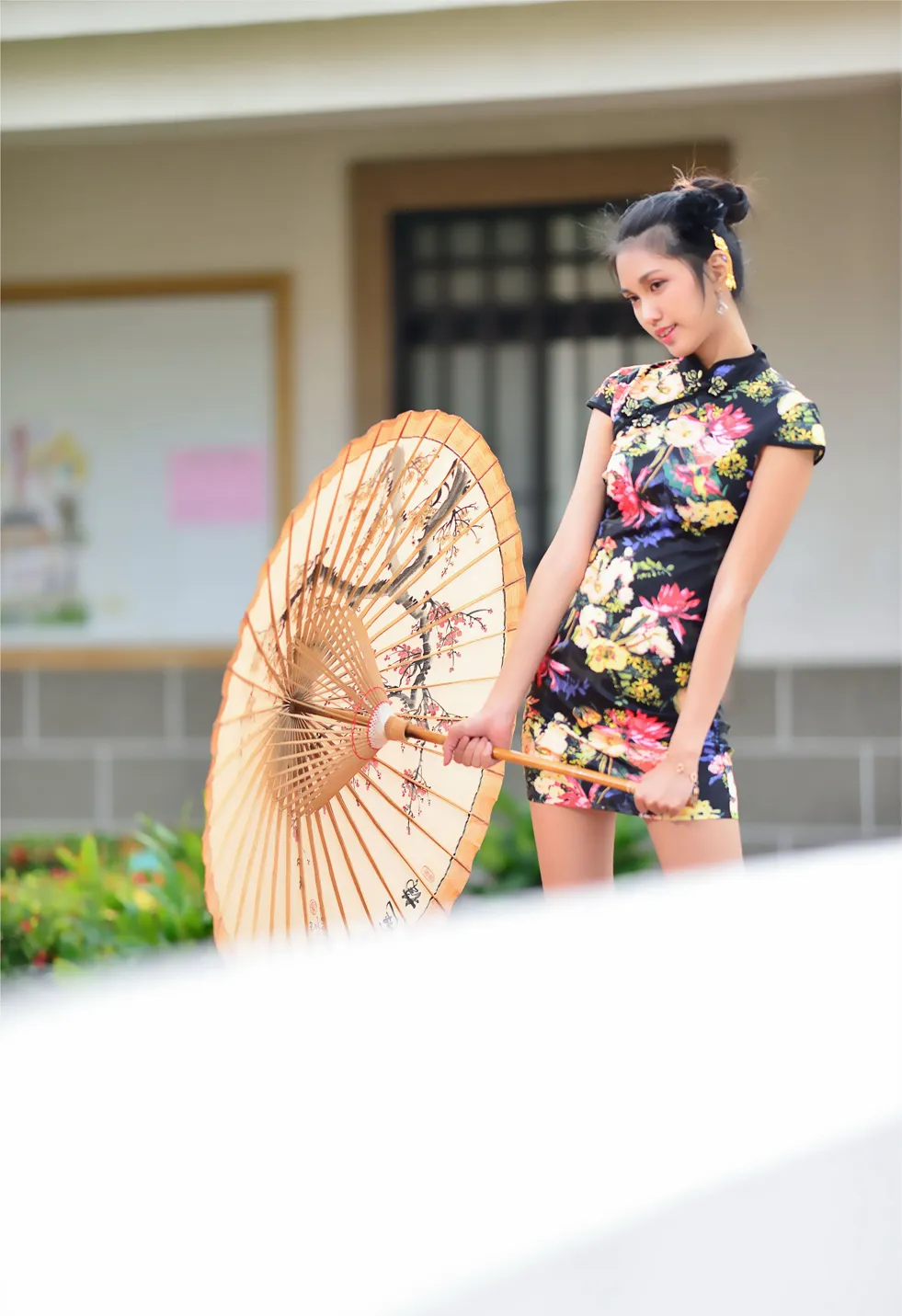 [街拍丝足] NO.191 陈濛欣 短旗袍高跟美腿 #街拍丝足、美足#[100P]-051