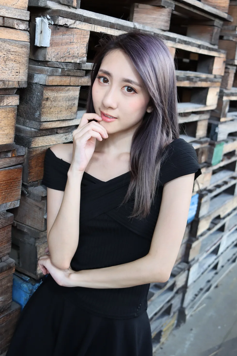 [街拍丝足] NO.140 Elaine Chung 连衣裙丝袜凉高美腿 #街拍丝足、美足#[73P]-018