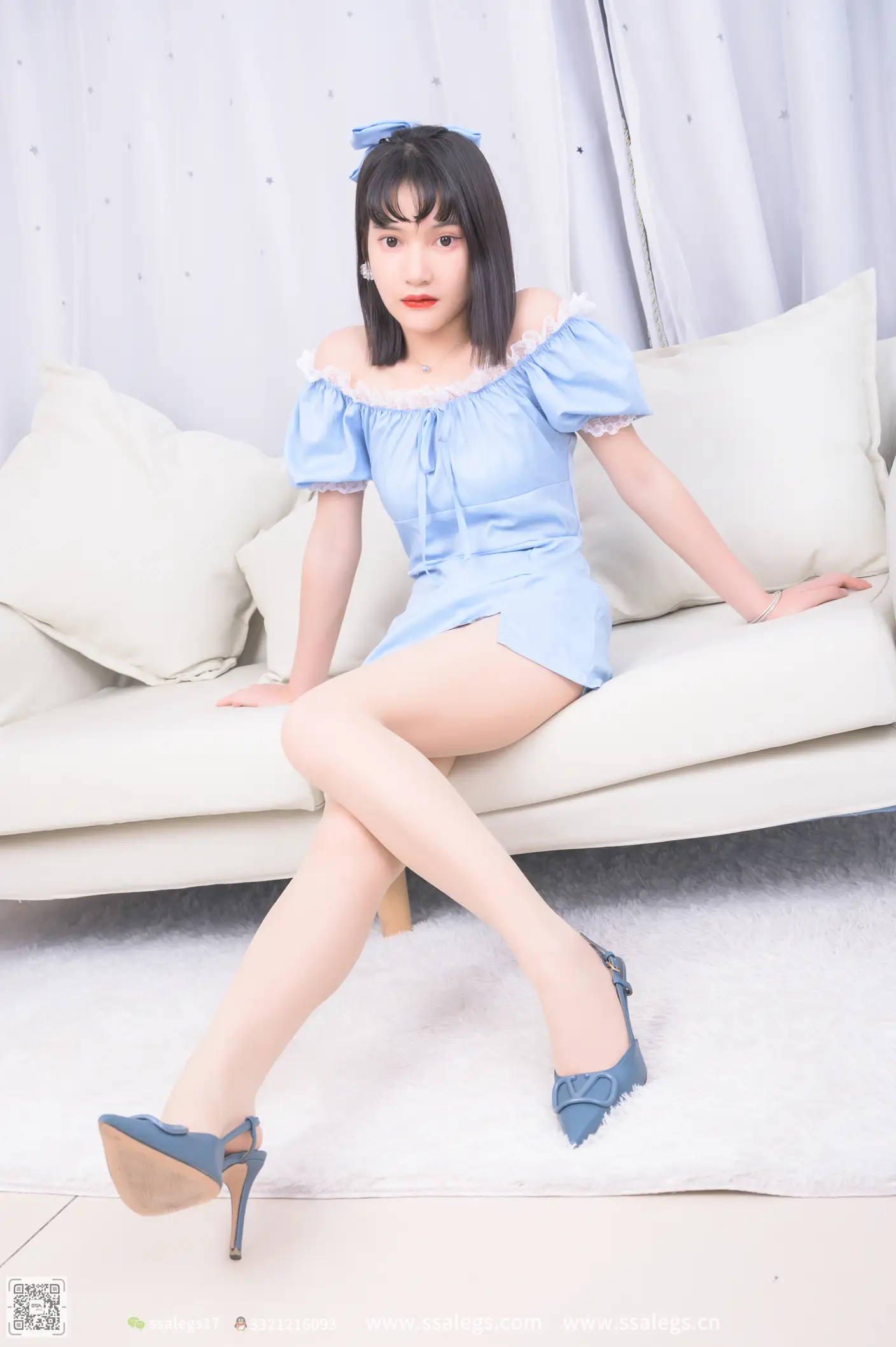 [SSA丝社] NO.514 冰冰 肉丝袜写真（上)、丝社、美足#[141P]-033