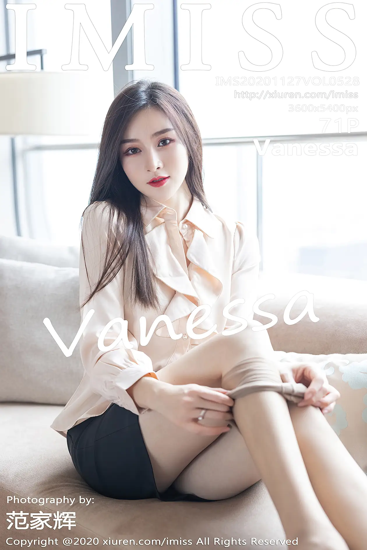 [爱蜜社] 2020.11.27 VOL.528 –Vanessa [72P]-PicJJ