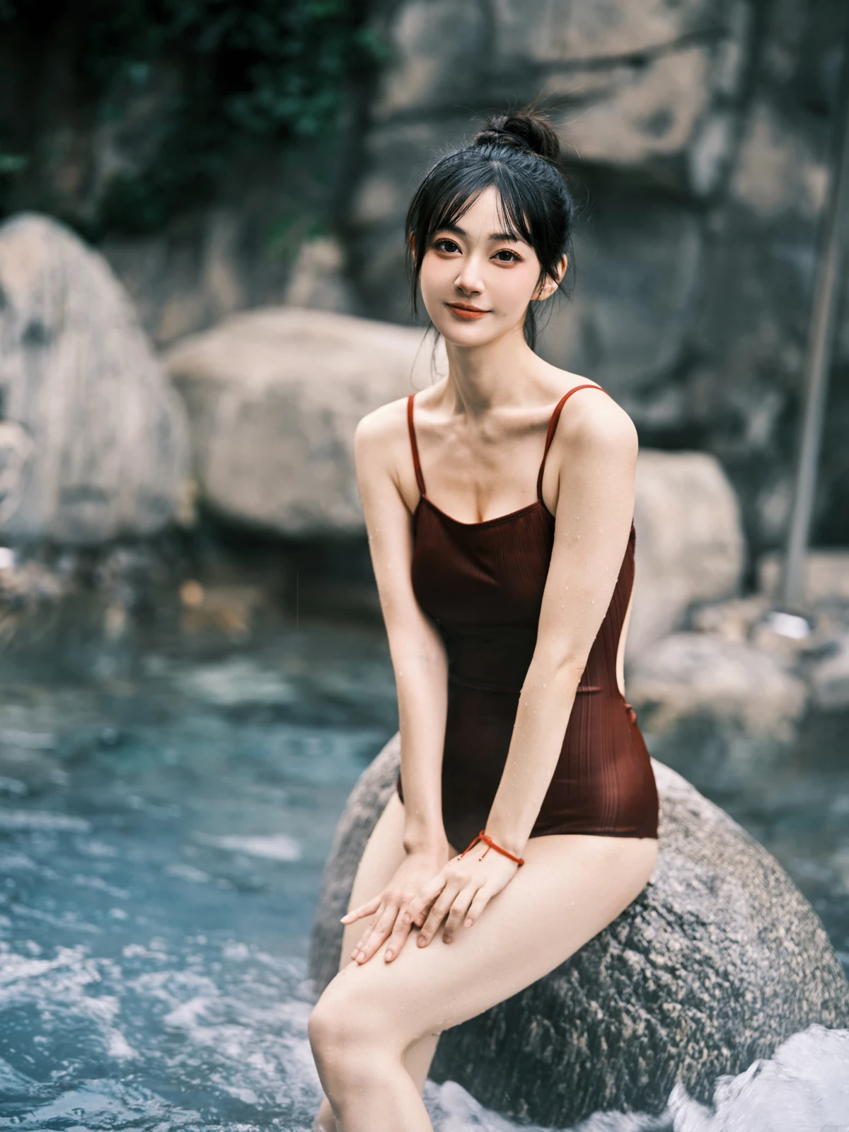[艺图语]2023.03.09 Vol.3036 温泉红#飞鸟咕咕-#[43P]-004