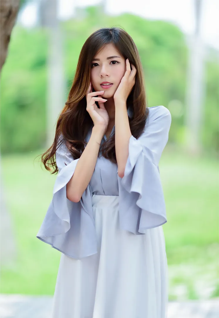 [街拍丝足] NO.145 方唯真 飘逸长裙涼高美腿 #街拍丝足、美足#[184P]-024