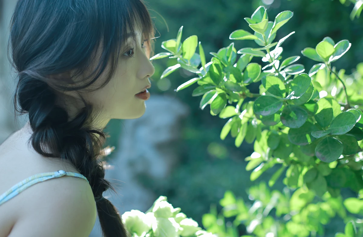[艺图语]2023.03.10 Vol.3040 花与少女#大萌#[21P]-011