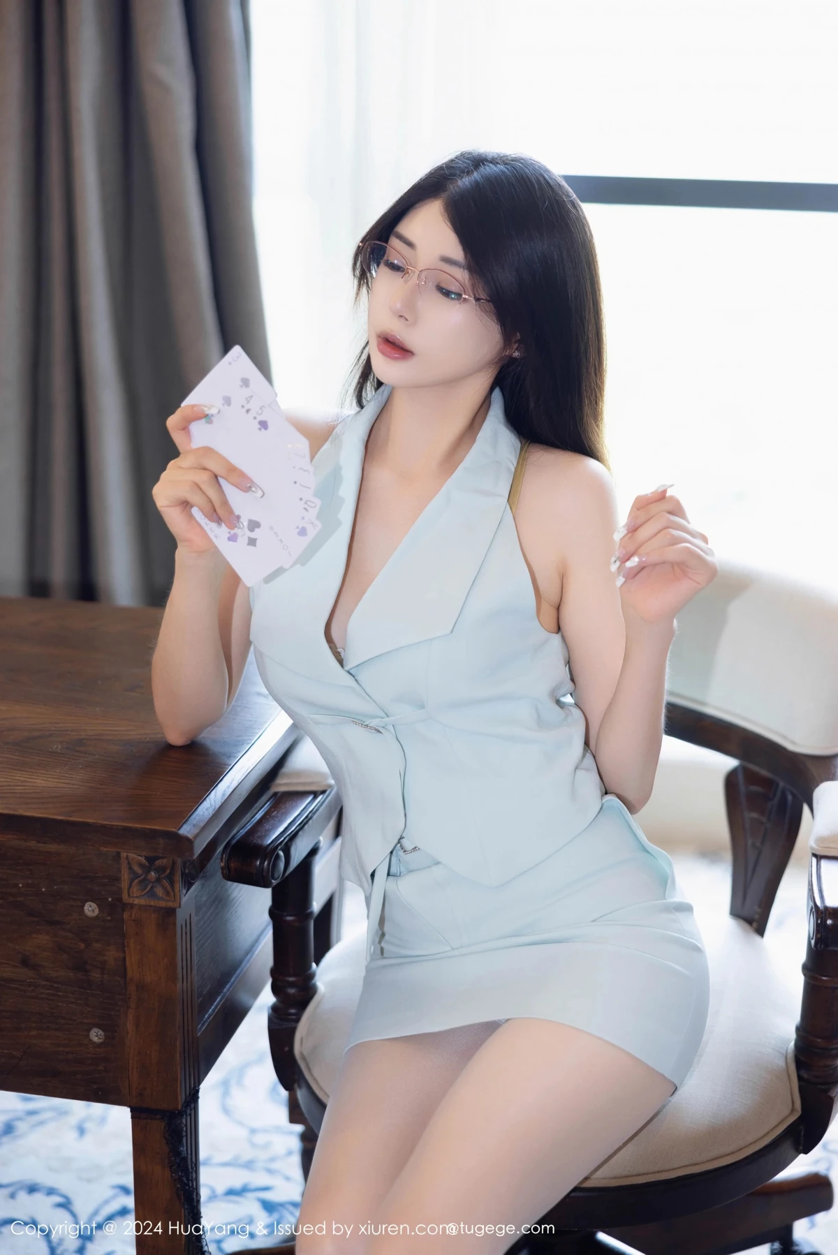 [花漾] 2024.09.19 VOL.608 凯竹Quinn、秀人旗下#[80P]-019