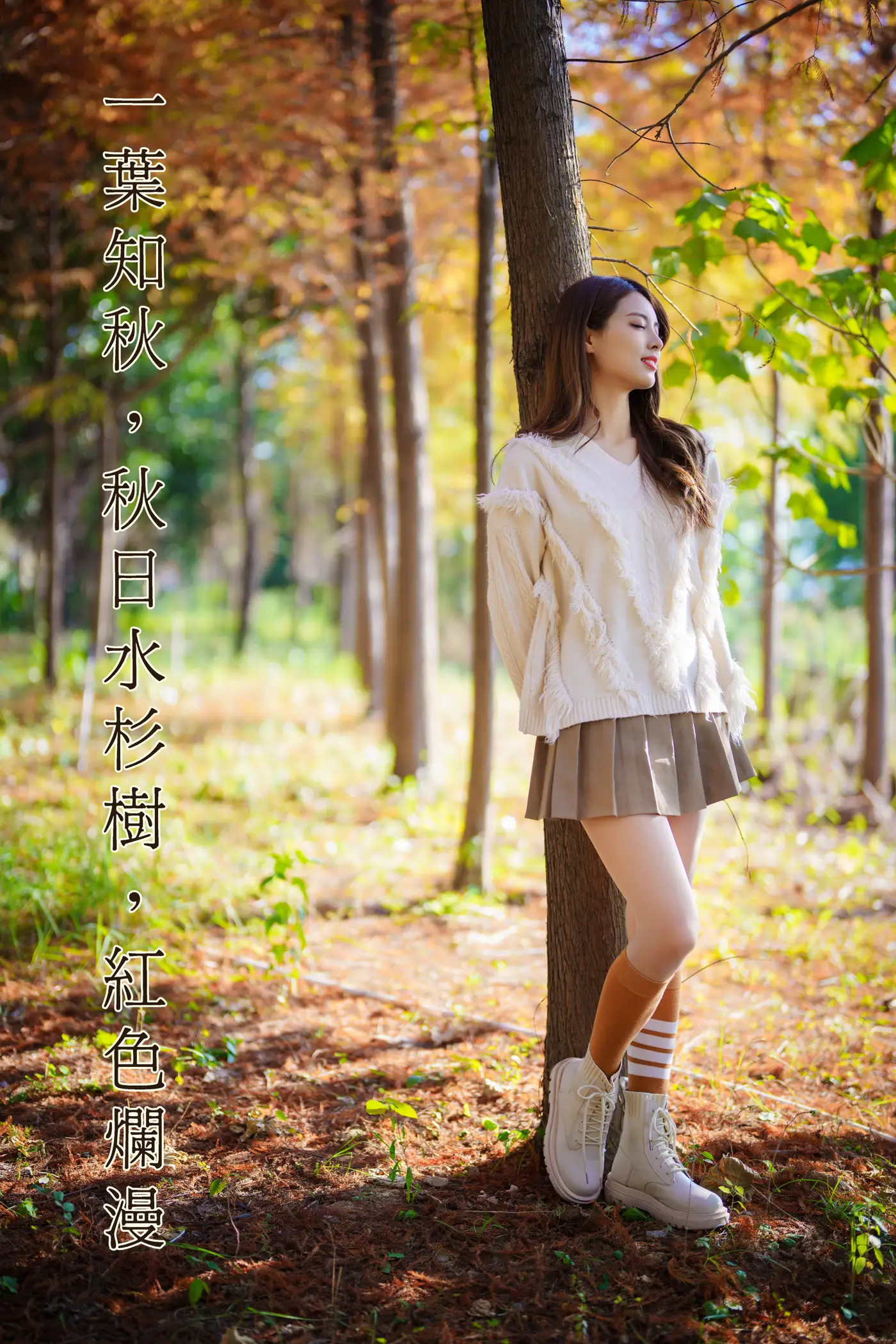 [艺图语] 2022.02.03 Vol.745 – 一叶知秋，秋日水杉树，红色烂漫 滕静[50P]-PicJJ