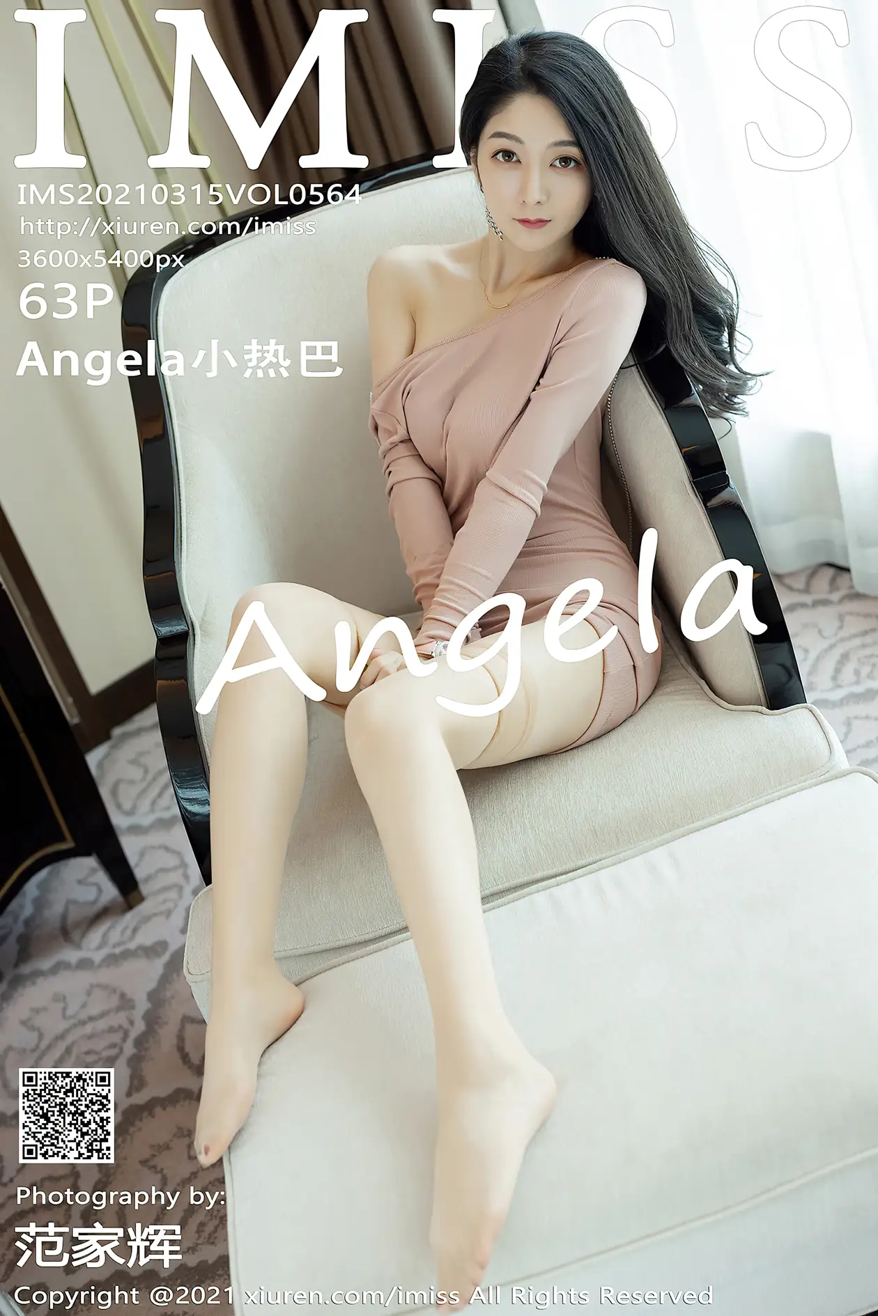 [爱蜜社] 2021.03.15 VOL.564 –Angela小热巴 [64P]-PicJJ