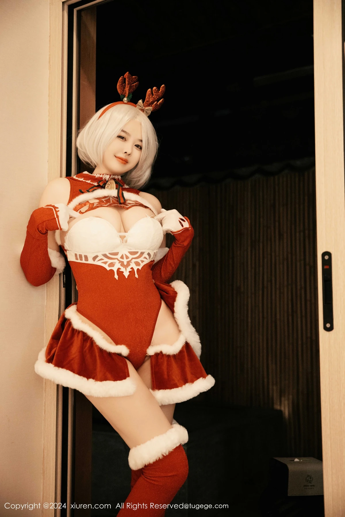 [秀人网] 2024.12.26 No.9660 樱桃小犊子、秀人旗下#[60P]-010