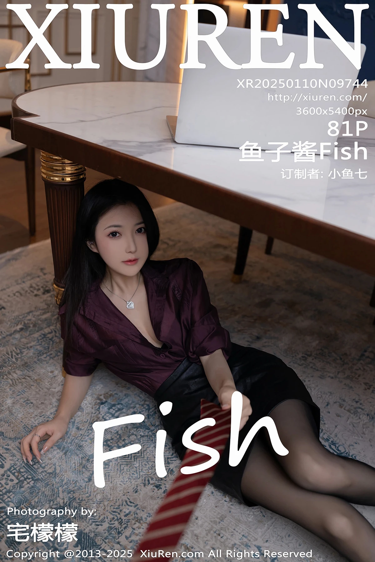 [秀人网] 2025.01.10 No.9744 鱼子酱Fish[81P]-PicJJ
