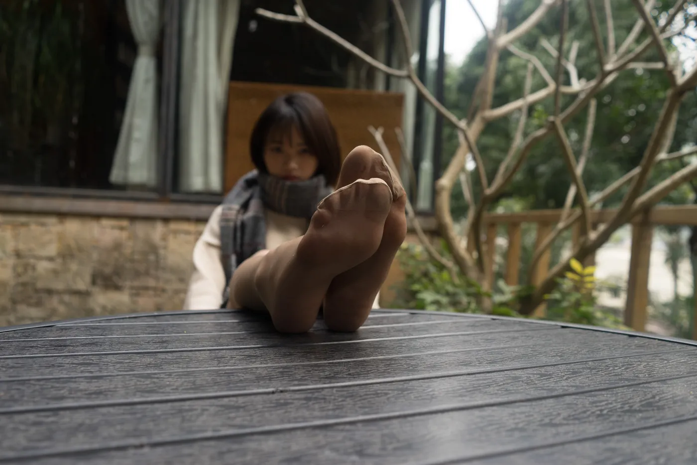 [街拍丝足] NO.001 高中妹子街边偶遇直接约拍不犹豫 #街拍丝足、美足#[109P]-022