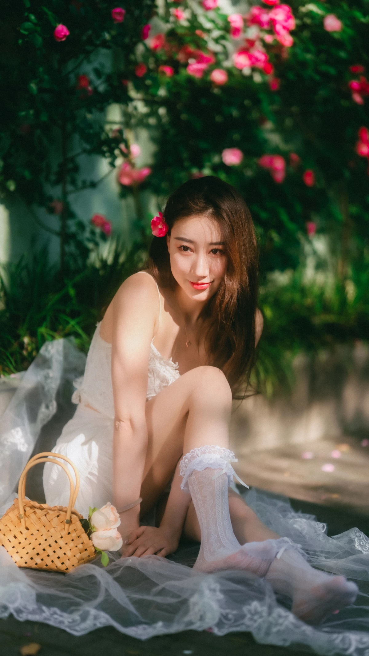 [艺图语]2023.05.20 Vol.3048 蔷薇花下#桃子#[47P]-032