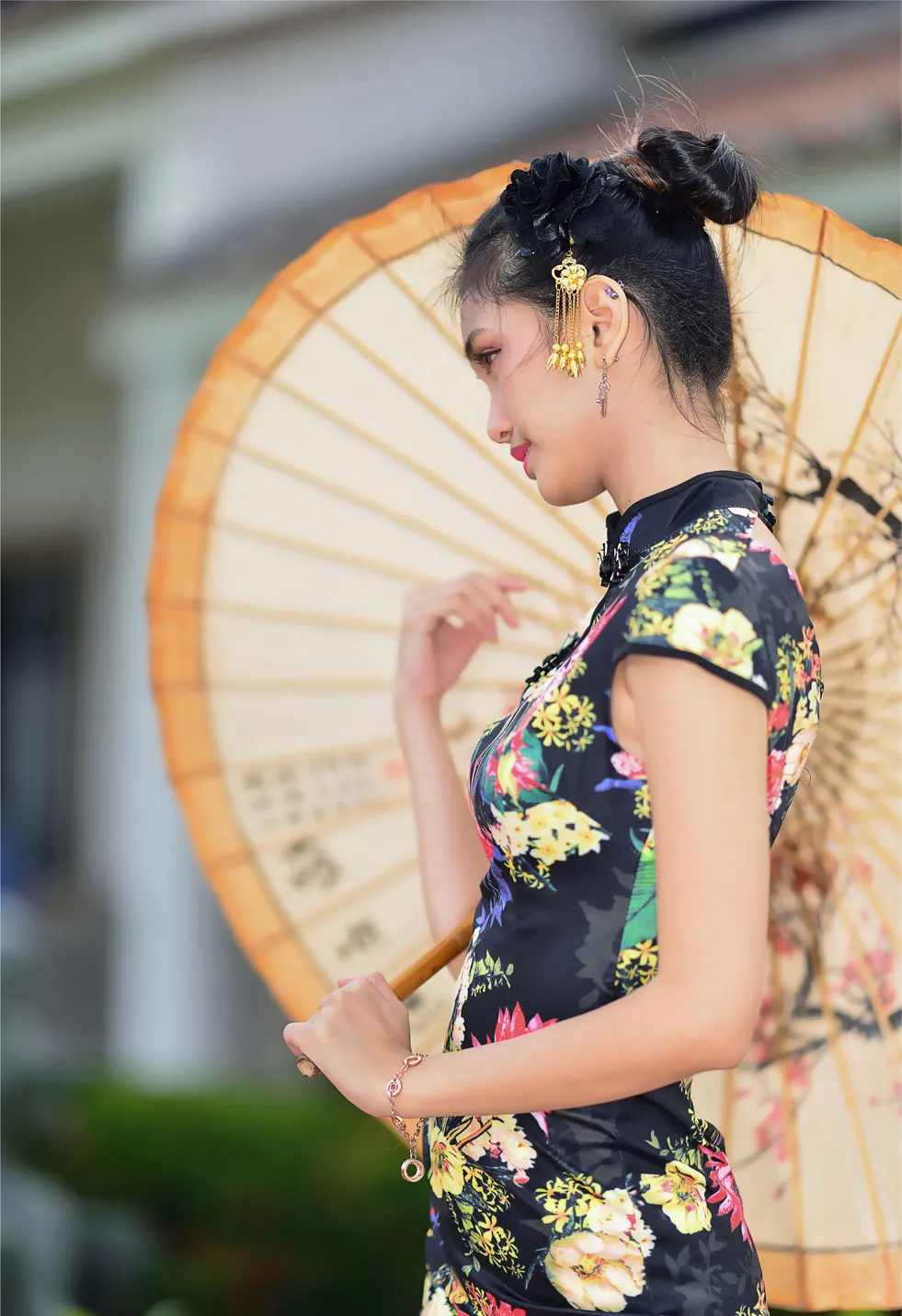 [街拍丝足] NO.191 陈濛欣 短旗袍高跟美腿 #街拍丝足、美足#[100P]-059
