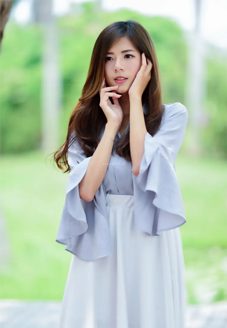 [街拍丝足] NO.145 方唯真 飘逸长裙涼高美腿 #街拍丝足、美足#[184P]-025
