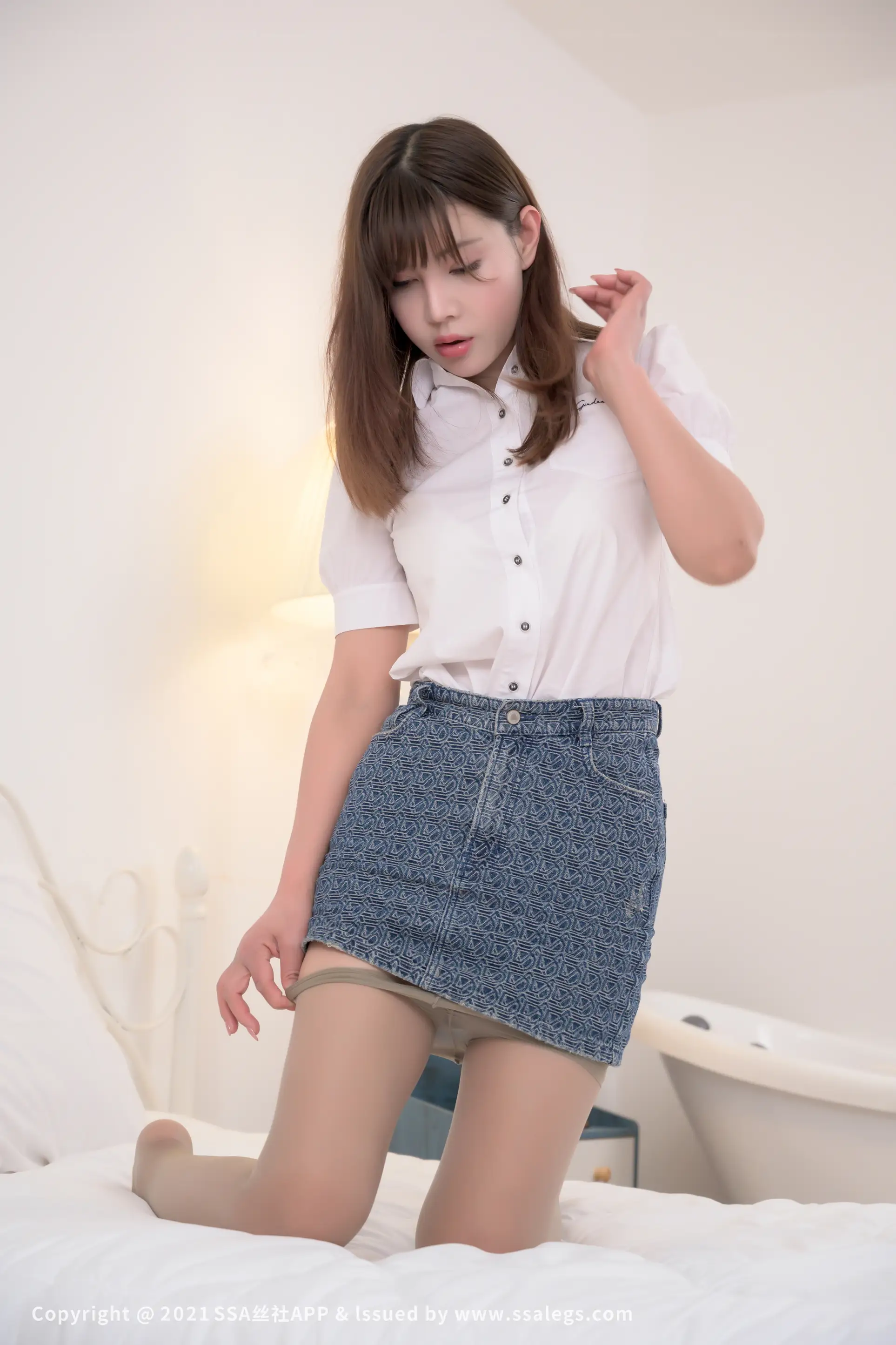 [SSA丝社] NO.751 模特小露的灰丝袜美足(下)#[84P]-062