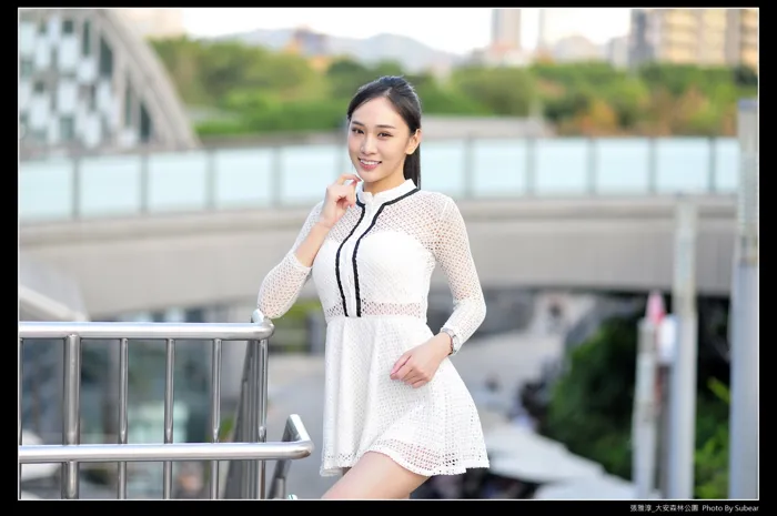 [街拍丝足] NO.091 张雅淳 大安森林 高跟美腿外拍 #街拍丝足、美足#[54P]-003