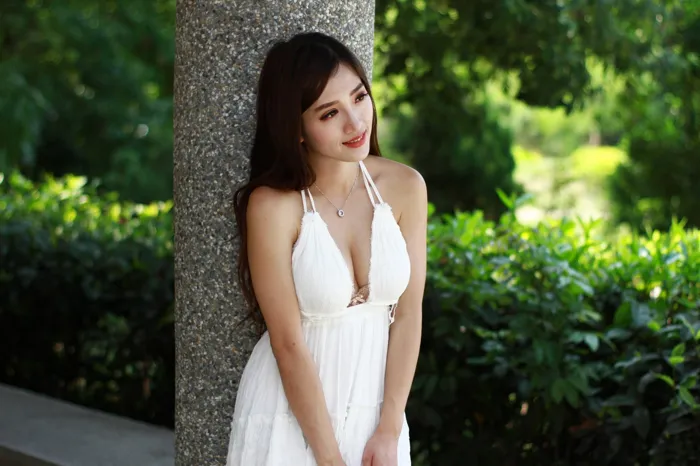 [街拍丝足] NO.039 Go Go 白色小禮服 高跟美腿外拍 #街拍丝足、美足#[118P]-101