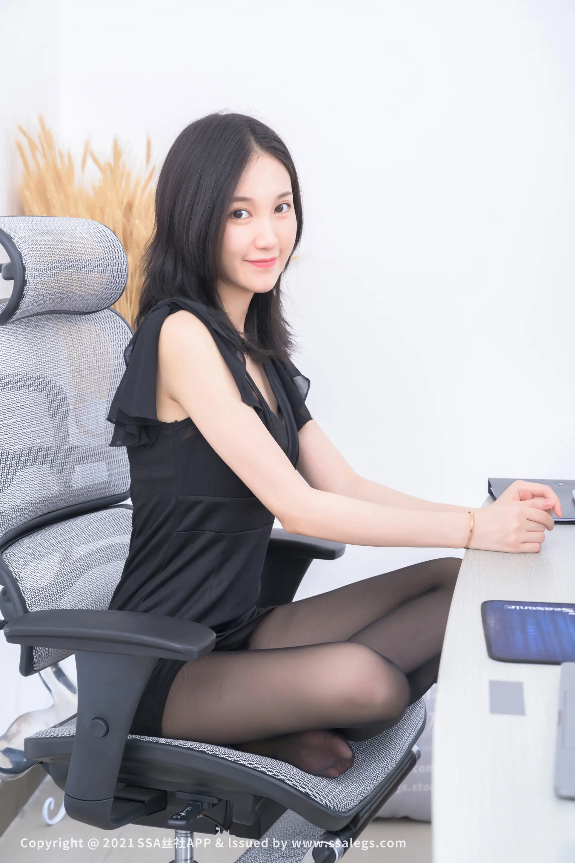 [SSA丝社] NO.781 模特晶晶的黑丝袜美脚(下)#[153P]-041