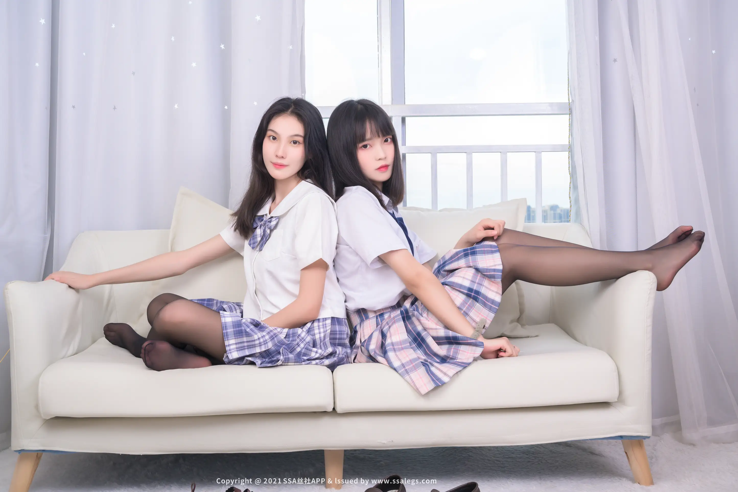 [SSA丝社] NO.637 模特素素&丹丹的黑丝(下)#[73P]-065
