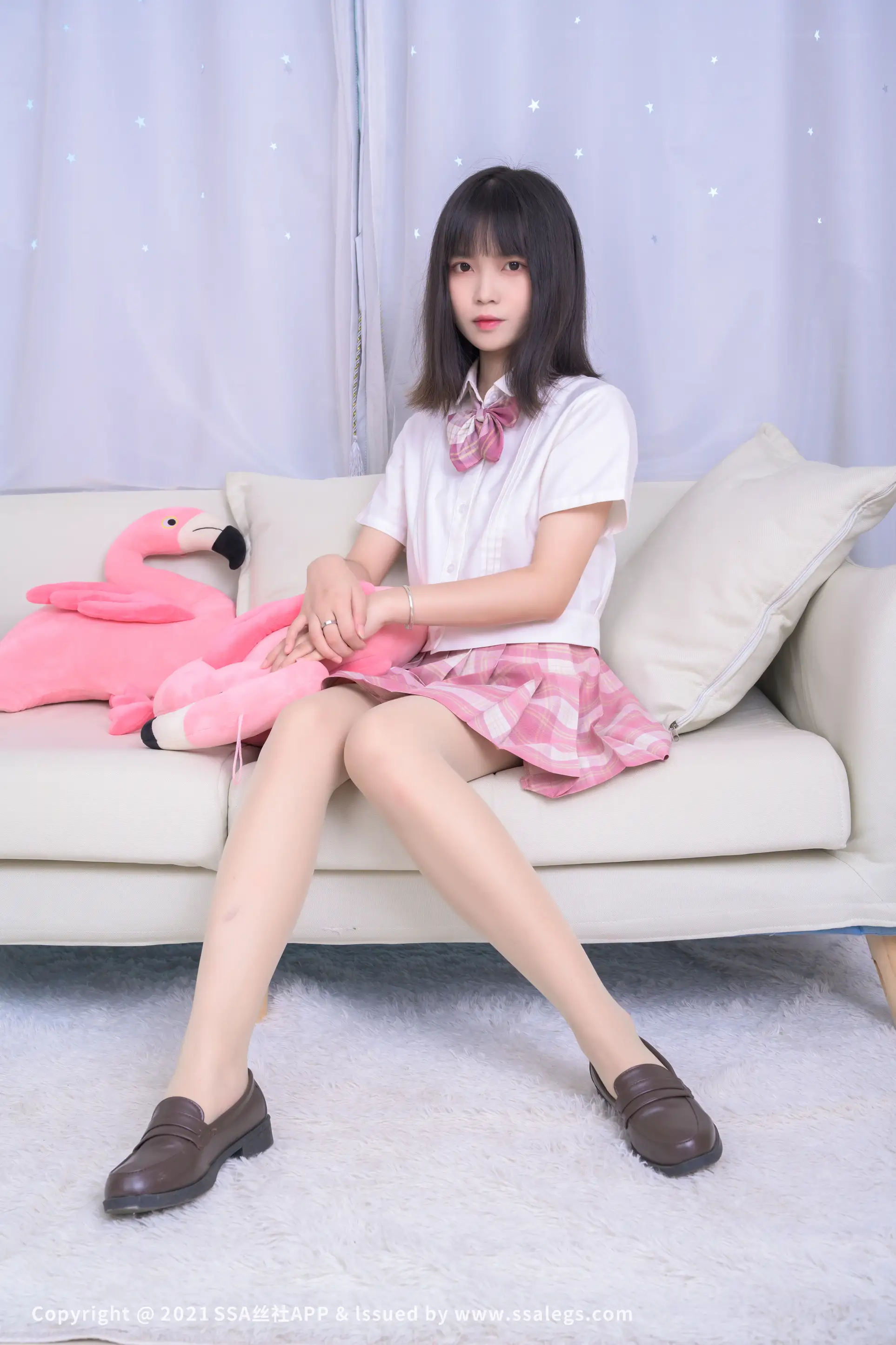 [SSA丝社] NO.700 模特丹丹的肉丝袜美脚(上)#[106P]-008