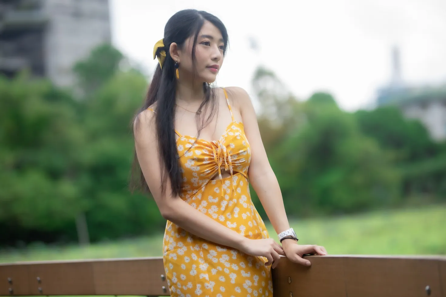 [街拍丝足] NO.170 湘芹 吊带连衣裙高跟美腿 #街拍丝足、美足#[48P]-015