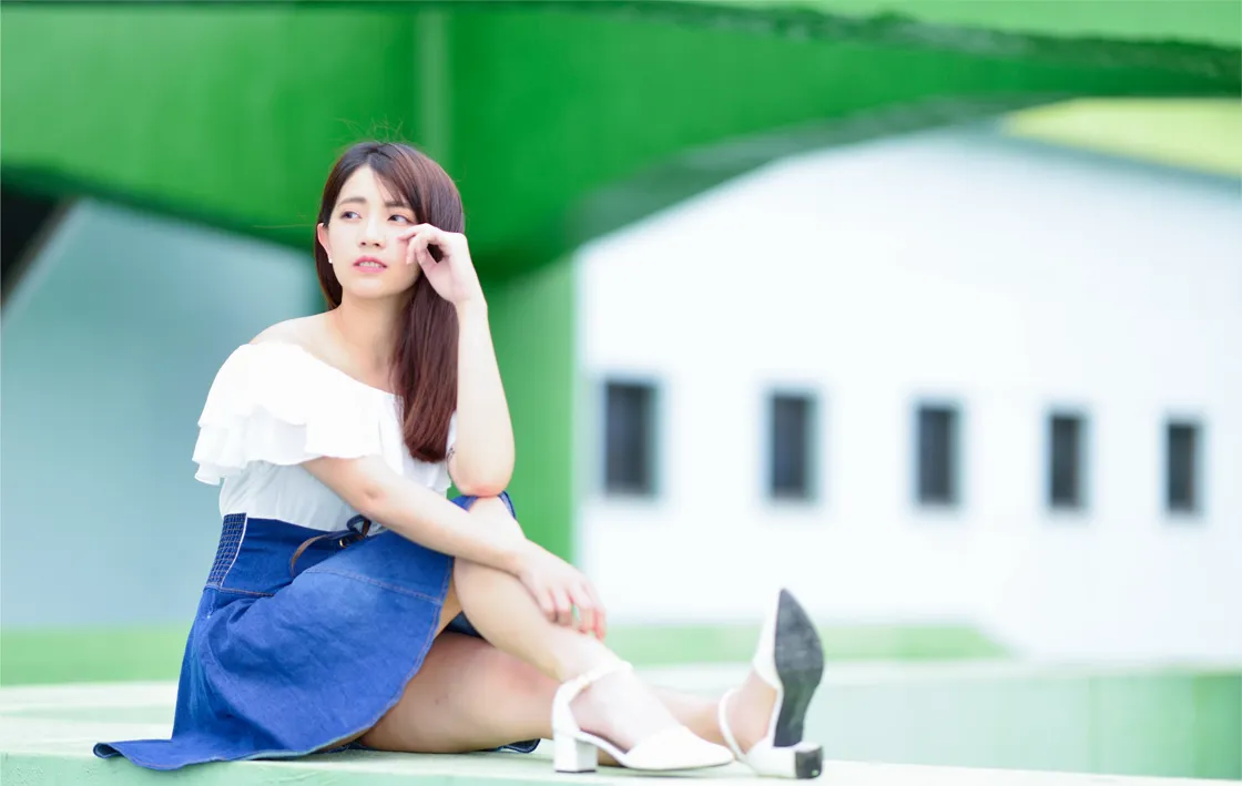 [街拍丝足] NO.168 姍姍 牛仔短裙涼高美腿 #街拍丝足、美足#[35P]-028