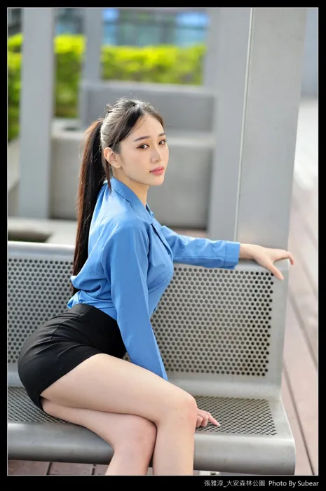 [街拍丝足] NO.091 张雅淳 大安森林 高跟美腿外拍 #街拍丝足、美足#[54P]-043