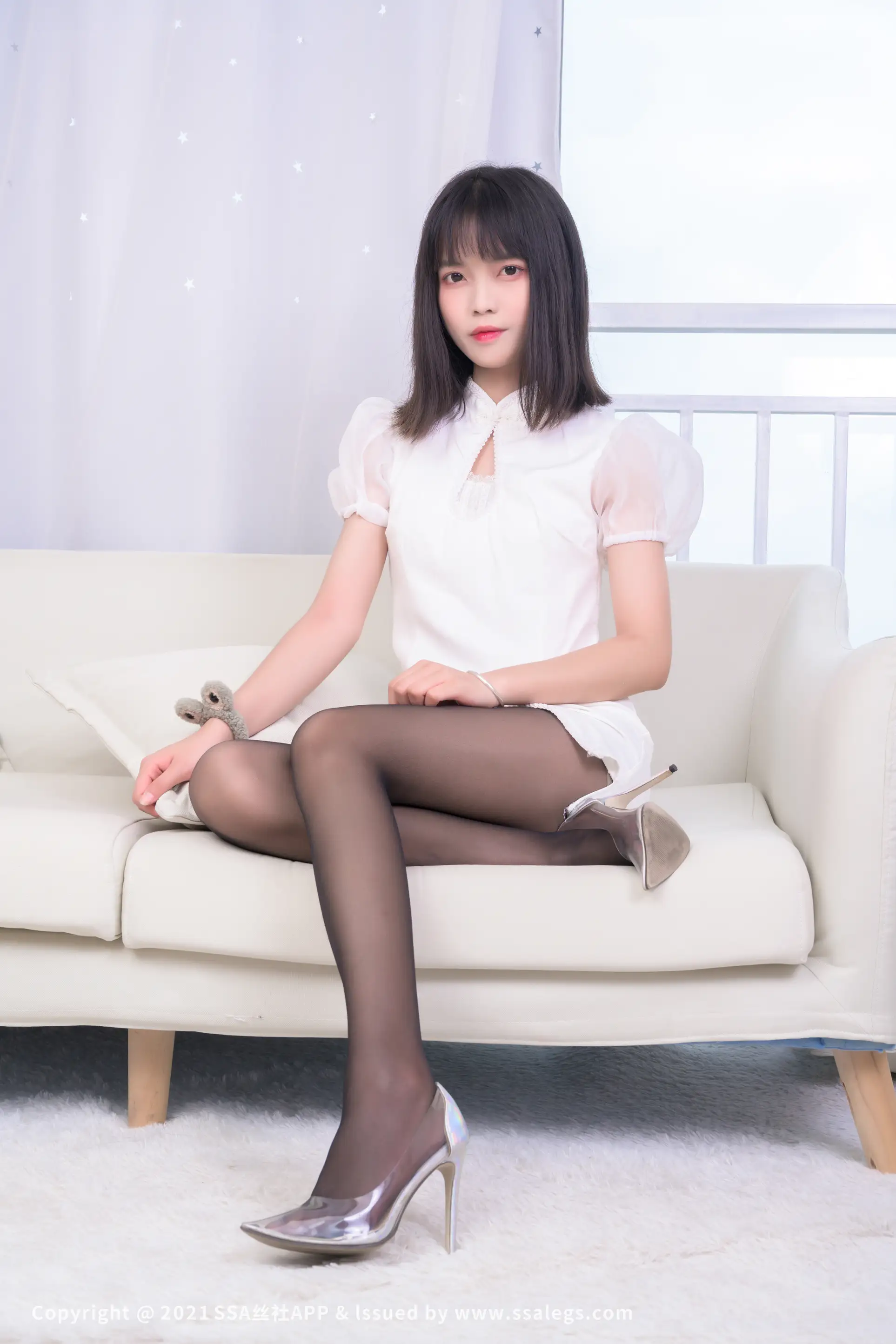 [SSA丝社] NO.664 腿模丹丹的黑丝袜美足(上)#[118P]-040