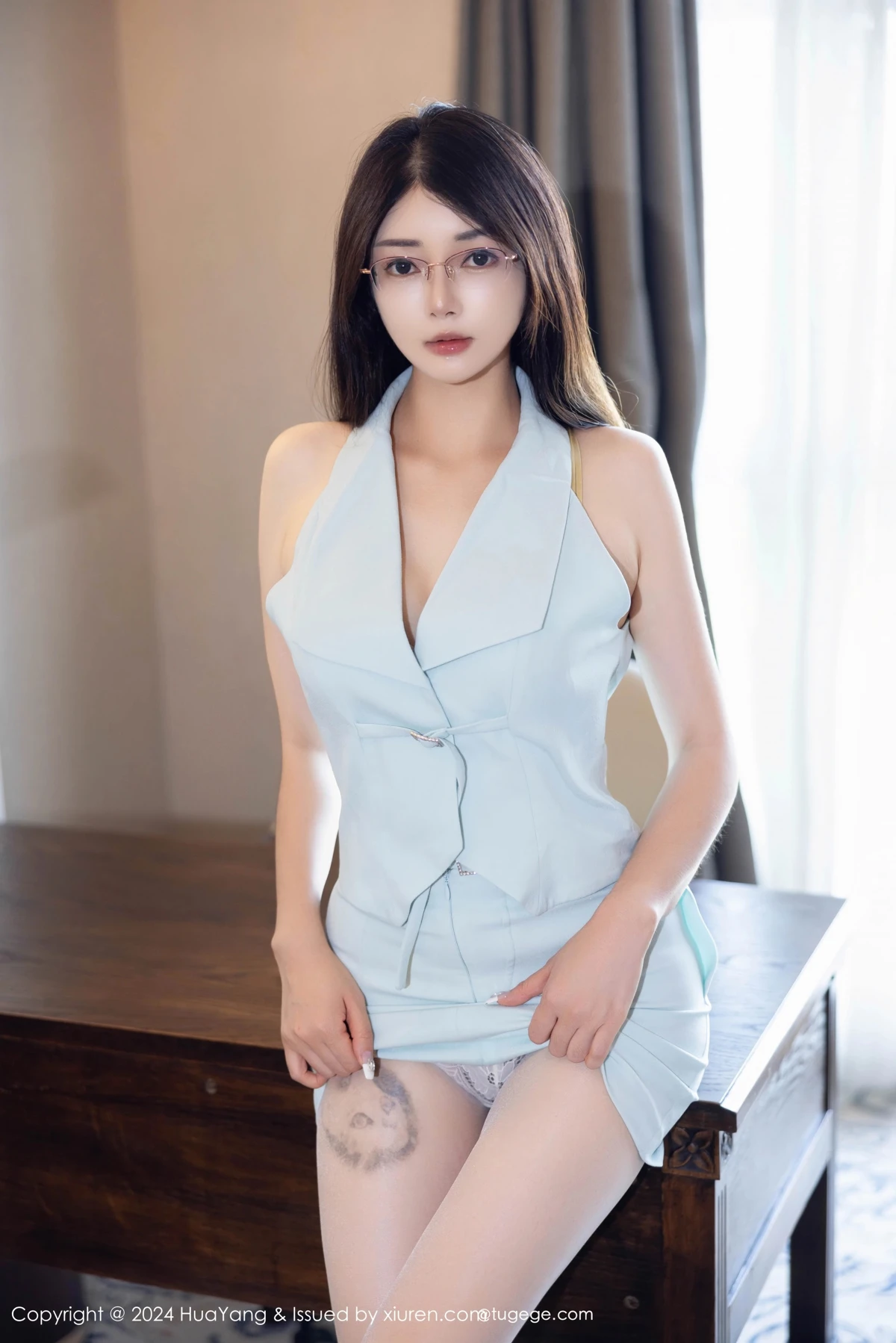 [花漾] 2024.09.19 VOL.608 凯竹Quinn、秀人旗下#[80P]-004