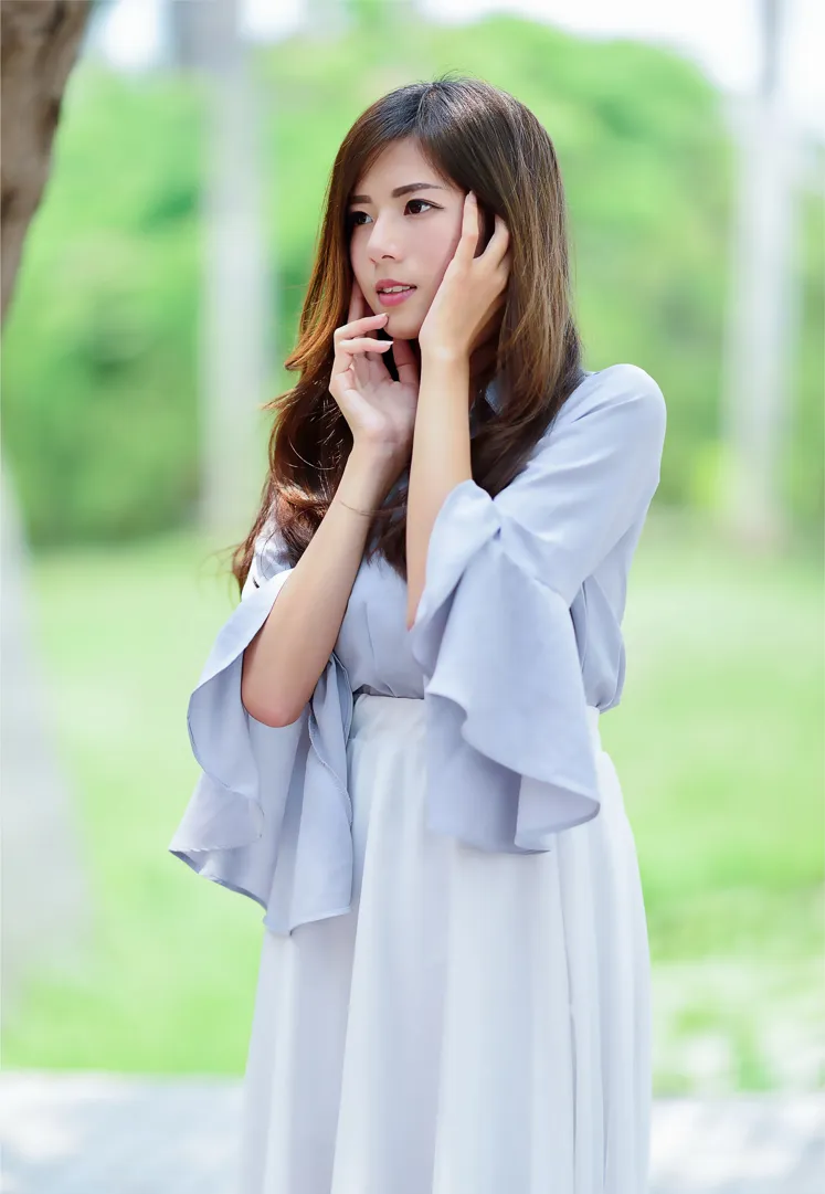 [街拍丝足] NO.145 方唯真 飘逸长裙涼高美腿 #街拍丝足、美足#[184P]-022