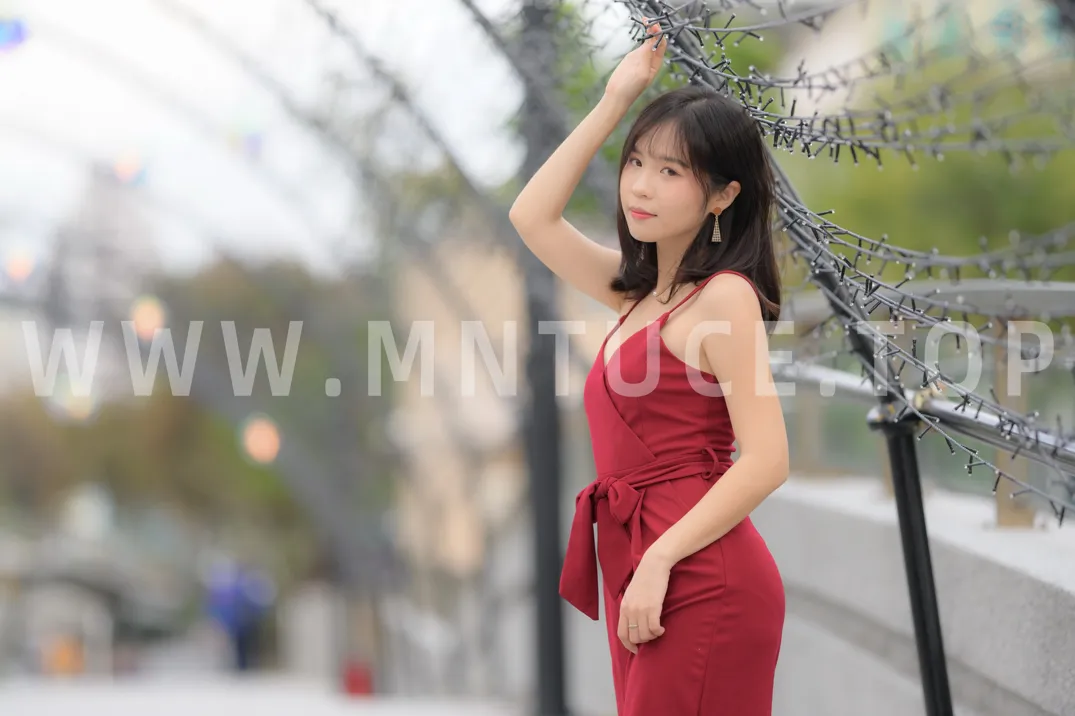 [街拍丝足] NO.217 YoYo 气质连衣长裤高跟  #街拍丝足、美足#[112P]-075
