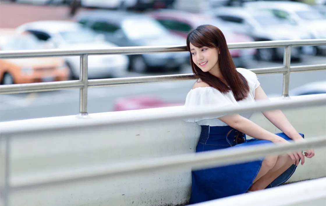 [街拍丝足] NO.168 姍姍 牛仔短裙涼高美腿 #街拍丝足、美足#[35P]-019