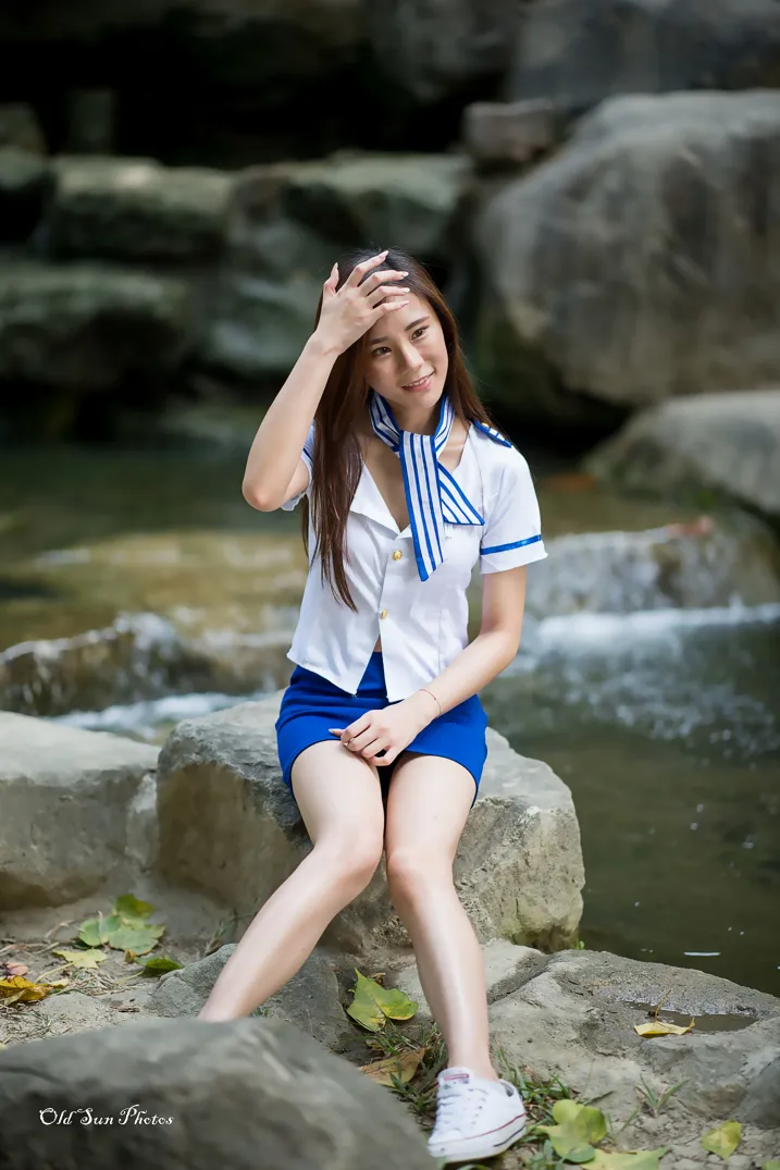[街拍丝足] NO.184 陈俐璇 空姐造型美腿 #街拍丝足、美足#[118P]-002
