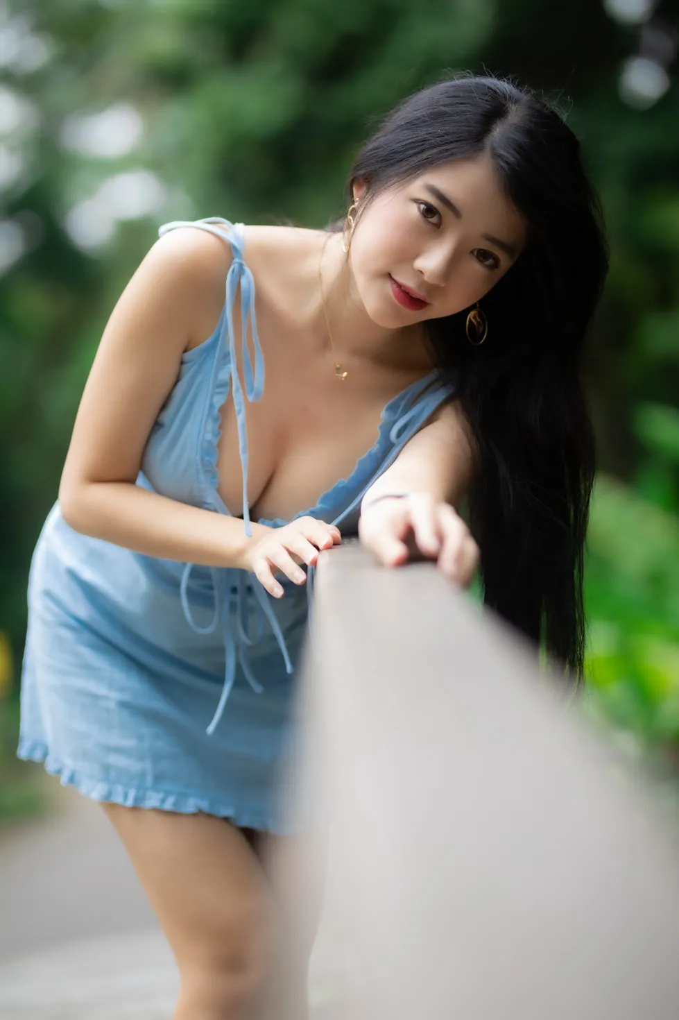 [街拍丝足] NO.170 湘芹 吊带连衣裙高跟美腿 #街拍丝足、美足#[48P]-046