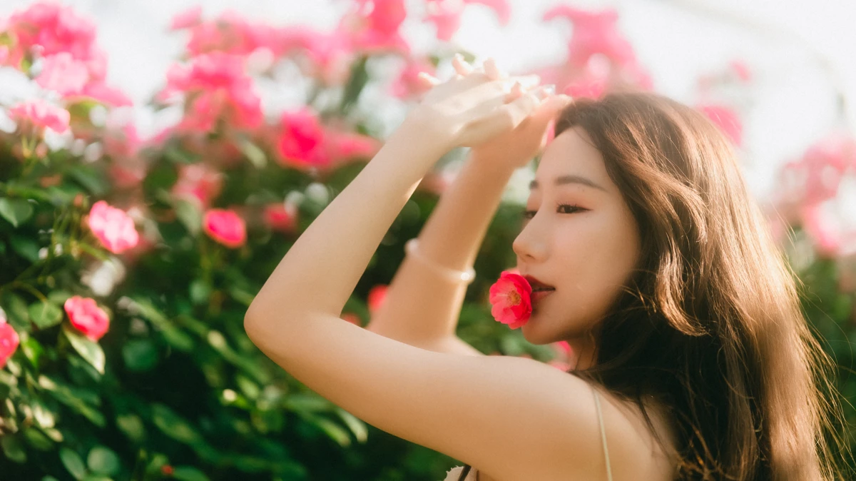 [艺图语]2023.05.20 Vol.3048 蔷薇花下#桃子#[47P]-042