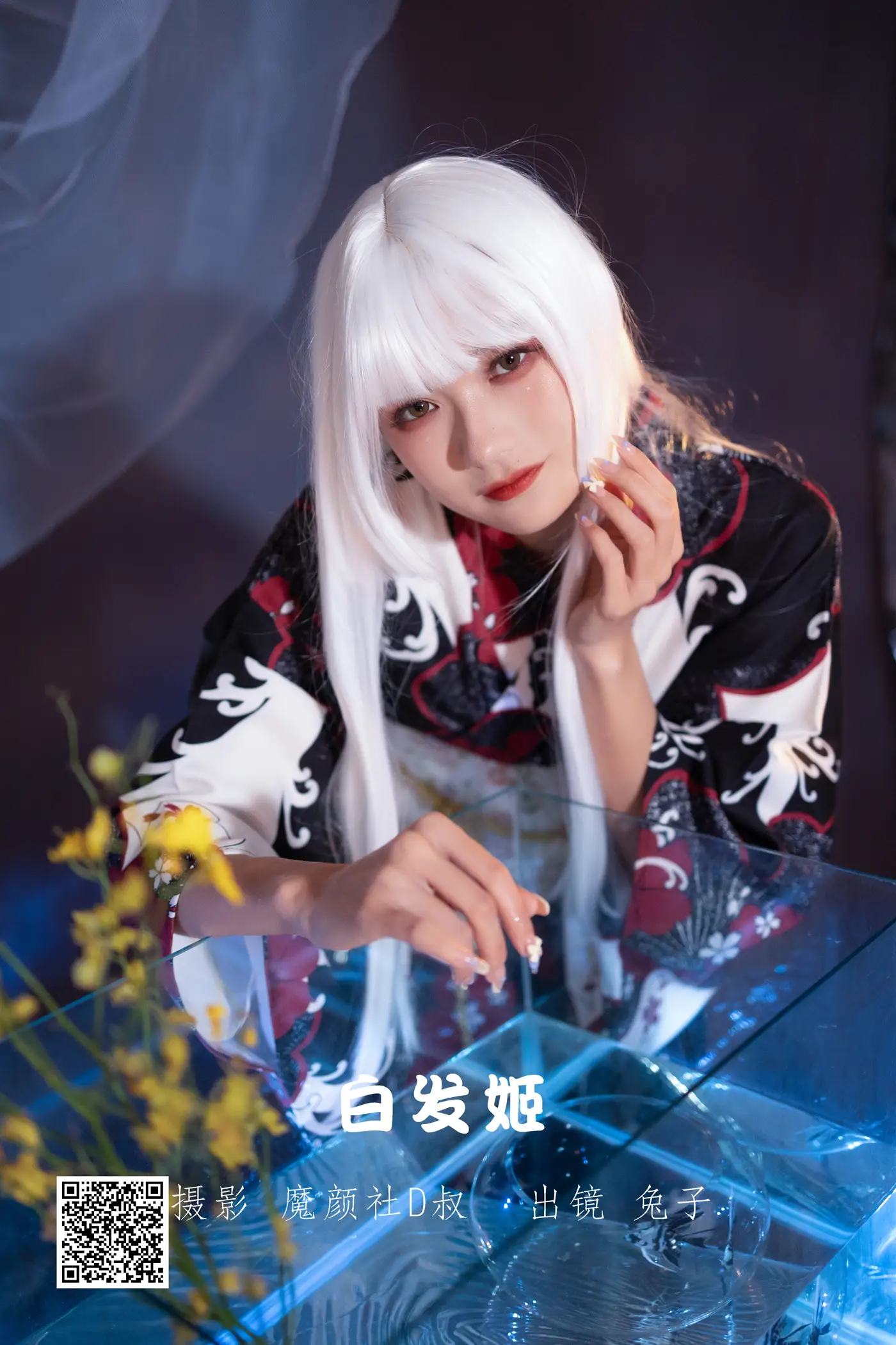 [艺图语] 2022.06.19 Vol.1222 – 白发姬 兔子Zzz不吃胡萝卜[43P]-PicJJ