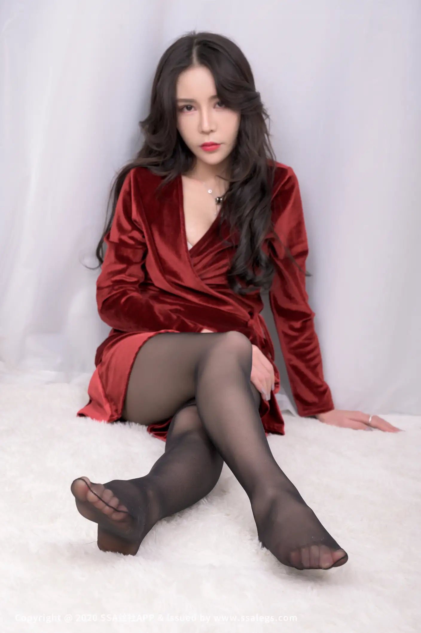 [SSA丝社] NO.554 娜娜 黑丝袜图展示（上)、丝社、美足#[127P]-122