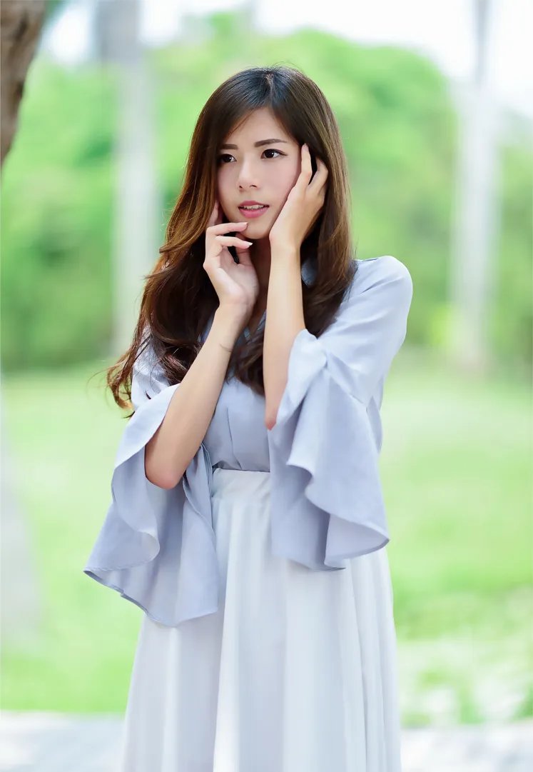 [街拍丝足] NO.145 方唯真 飘逸长裙涼高美腿 #街拍丝足、美足#[184P]-023