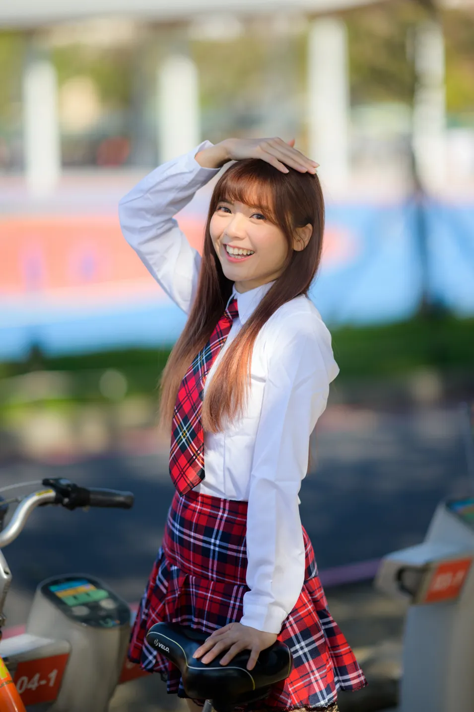 [街拍丝足] NO.233 学生制服高跟 #街拍丝足、美足#[157P]-047