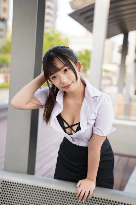 [街拍丝足] NO.078  陈家琳 OL短裙 高跟美腿外拍 #街拍丝足、美足#[100P]-057