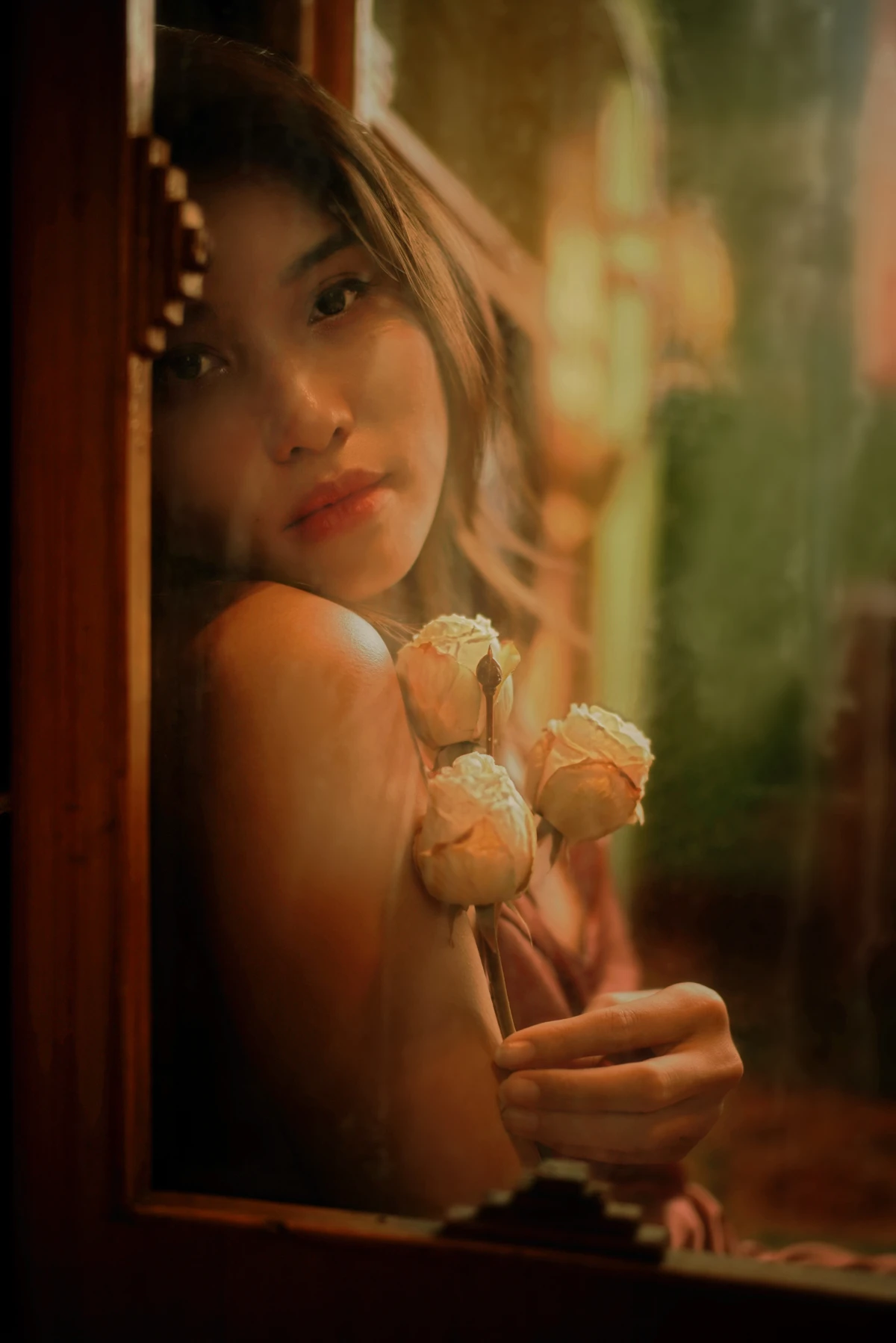 [艺图语]2023.01.14 Vol.2915 透过玻璃的情话#梅梅#[26P]-006