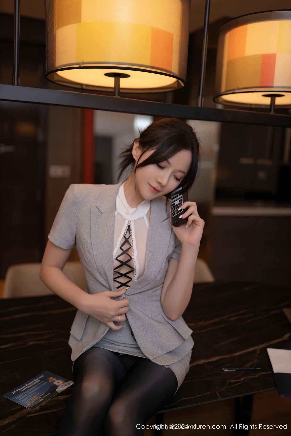 [秀人网] 2024.09.20 No.9189 鱼子酱Fish、秀人旗下#[82P]-015