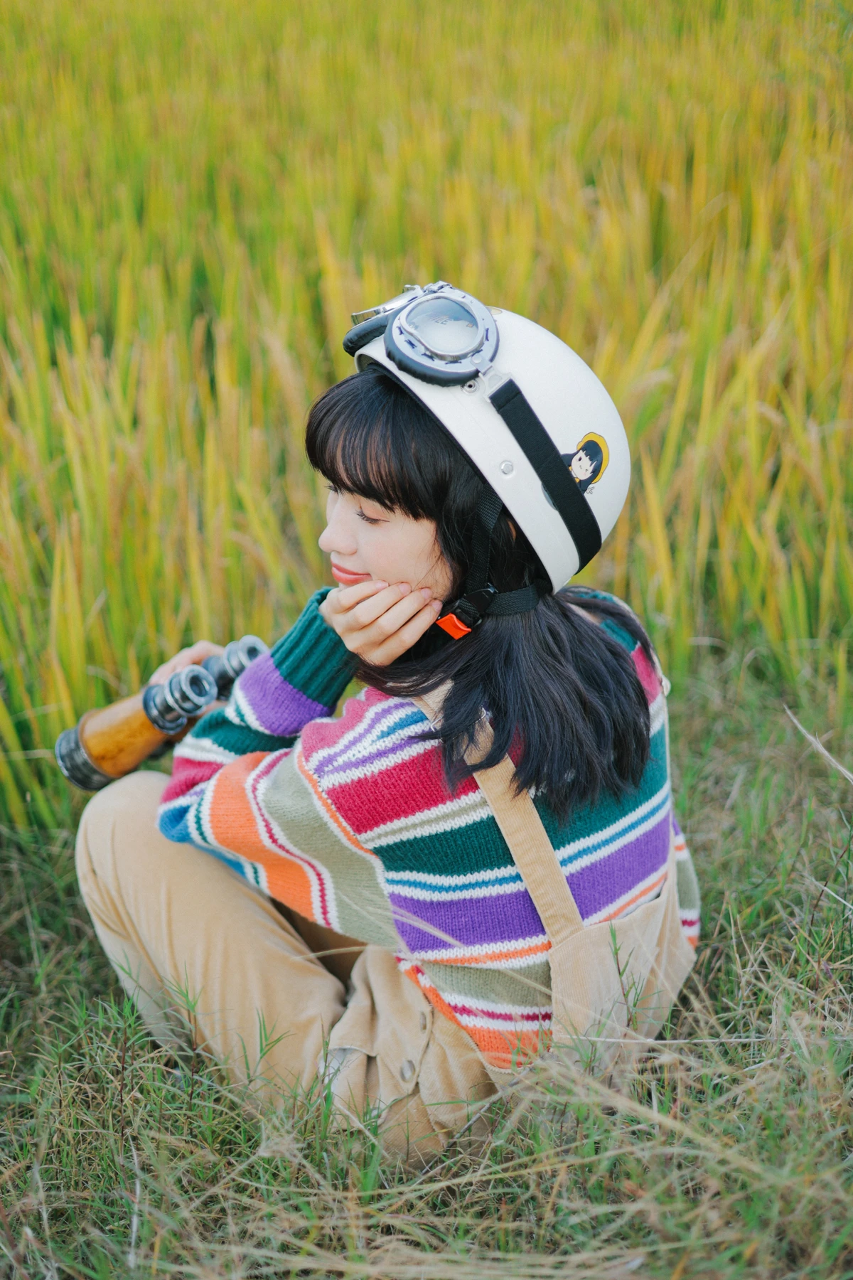[艺图语]2023.01.31 Vol.2935 山野间稻田里#夏施哈哈酱#[30P]-018