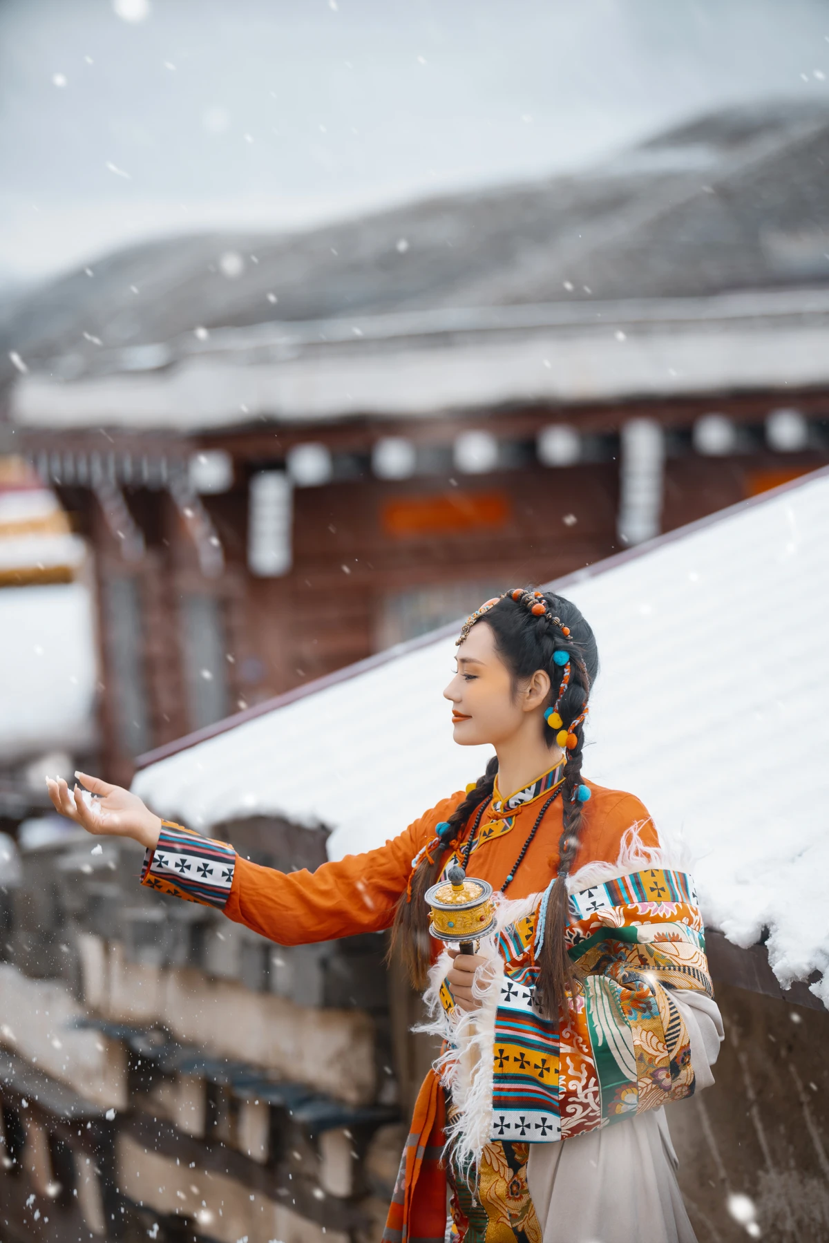 [艺图语]2023.02.08 Vol.3000 下雪天#谢阿玲#[26P]-011