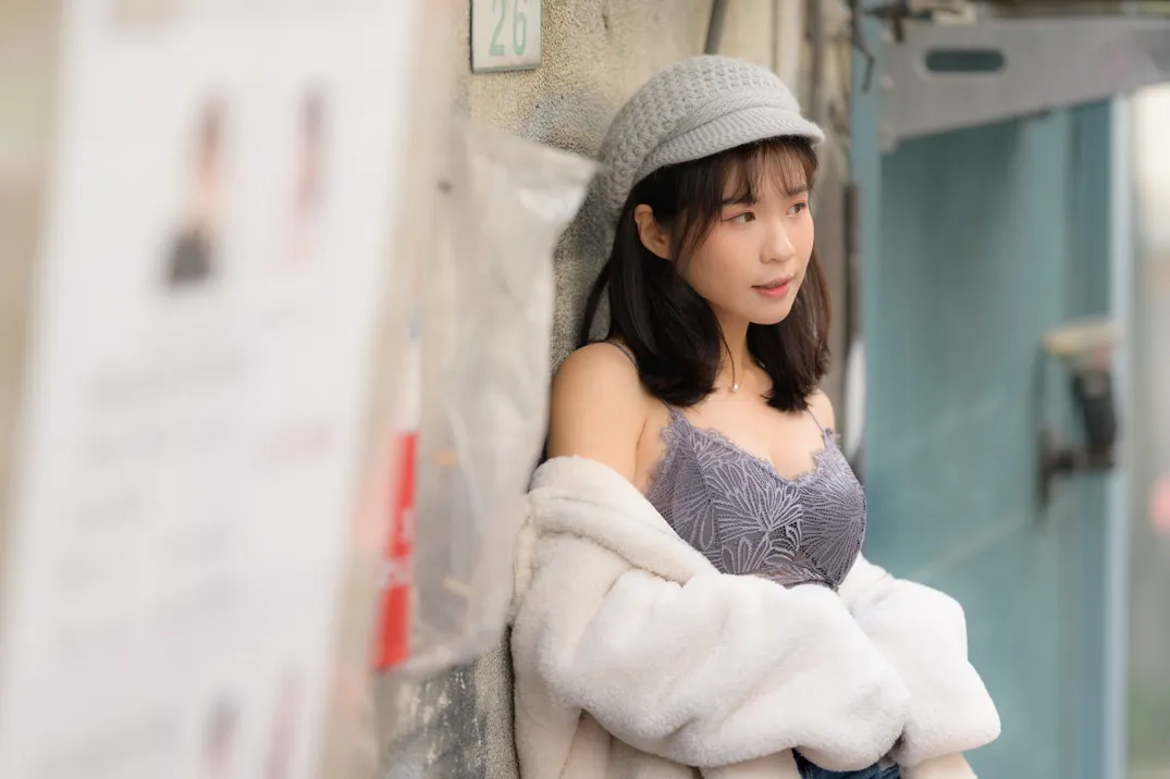 [街拍丝足] NO.215 YoYo 牛仔短裤长靴 #街拍丝足、美足#[109P]-093