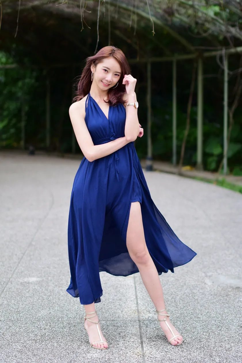 [街拍丝足] NO.178 优宝 高衩长裙凉高美腿 #街拍丝足、美足#[129P]-016