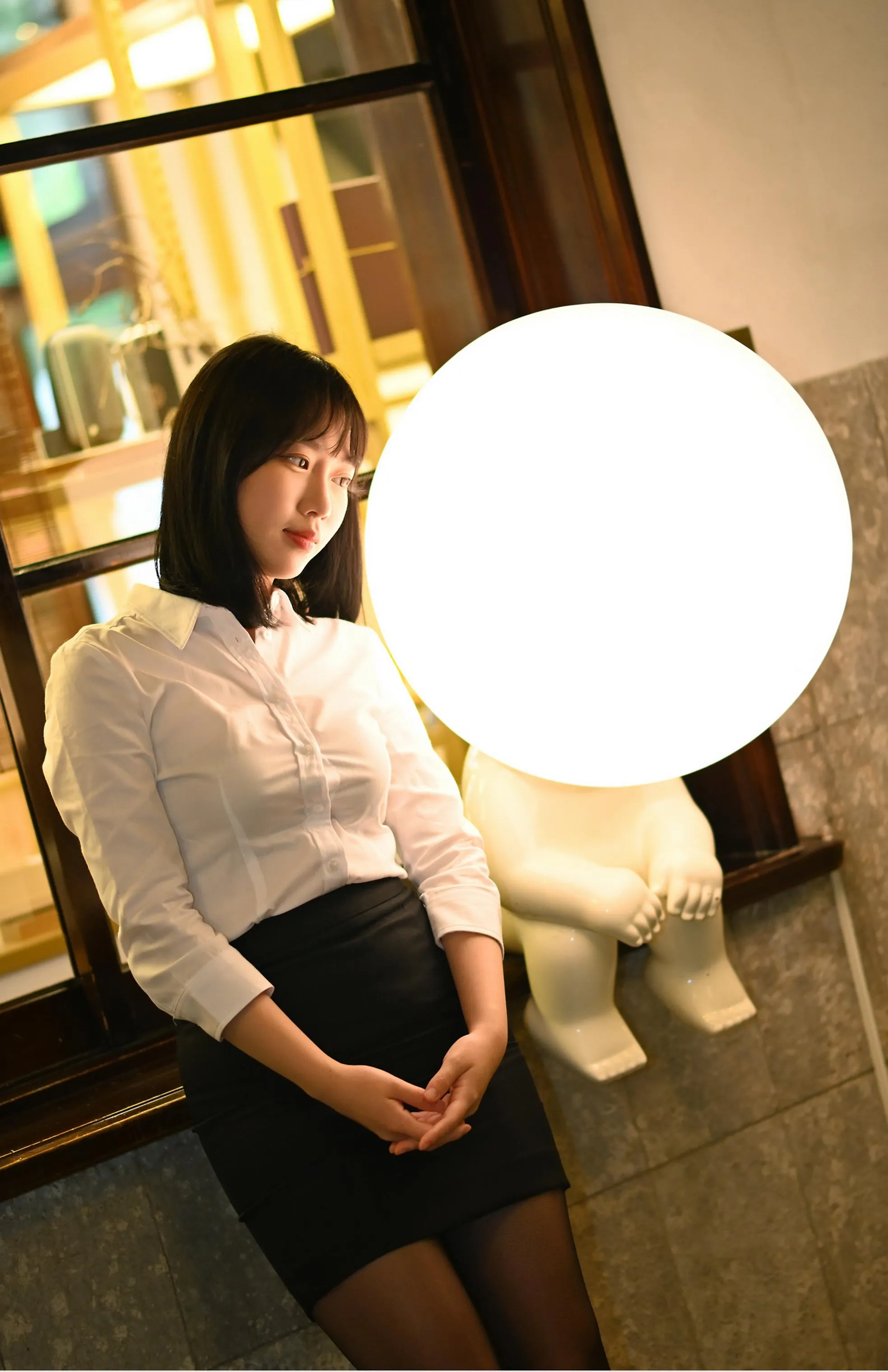 [街拍丝足] NO.147 塔塔酱 OL黑丝美腿 #街拍丝足、美足#[53P]-031