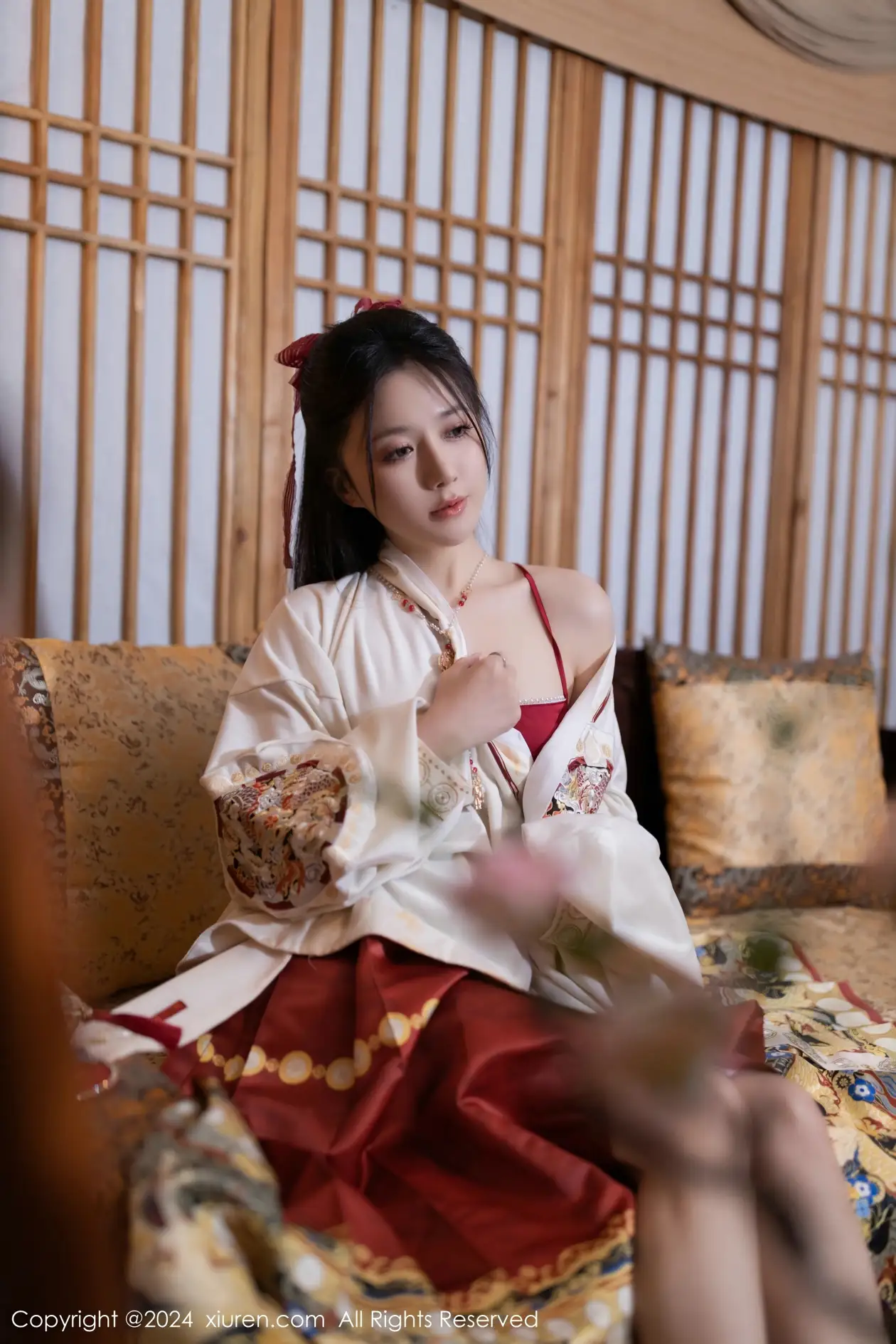 [秀人网] 2024.02.08 NO.8095 #鱼子酱Fish、秀人旗下、xr_8000-8499#[79P]-010