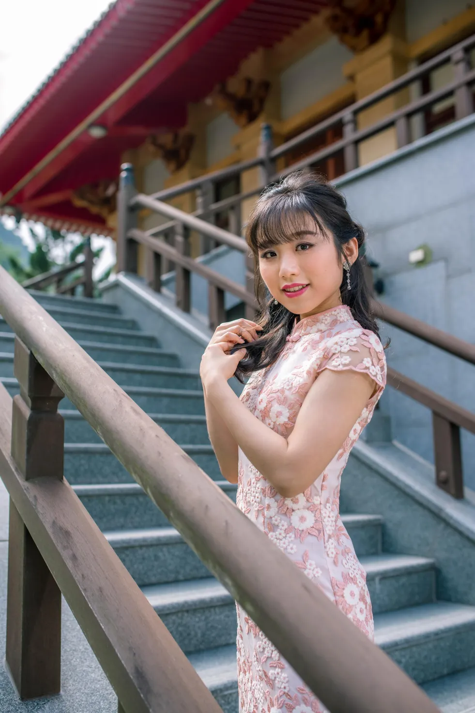 [街拍丝足] NO.188 余宸 旗袍高跟美腿 #街拍丝足、美足#[88P]-019